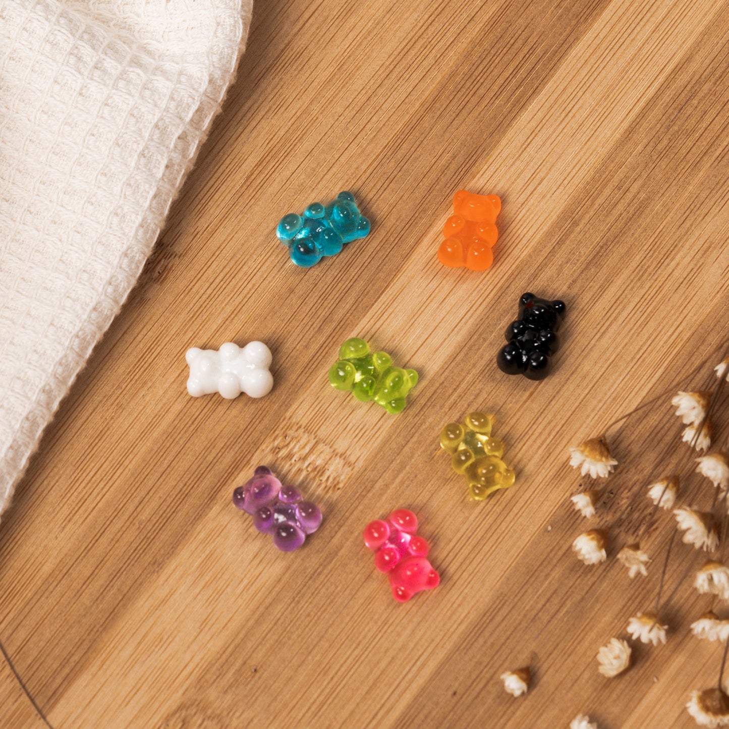 8pcs Mini Candy Bears Magnets