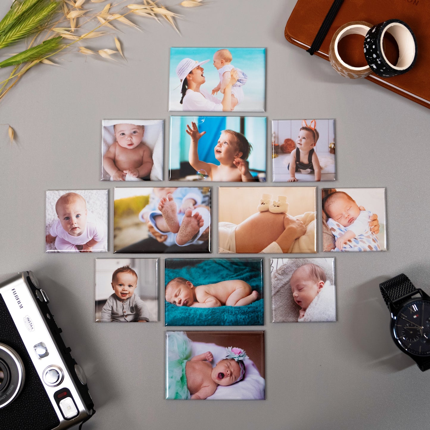 Mixed Magnet Sets - Square and Rectangle