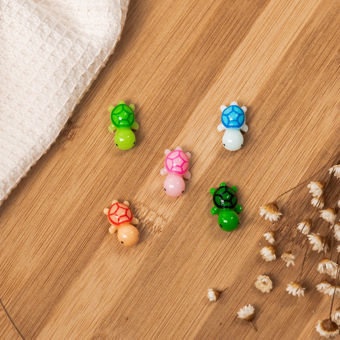 5pcs Mini Turtles Magnets