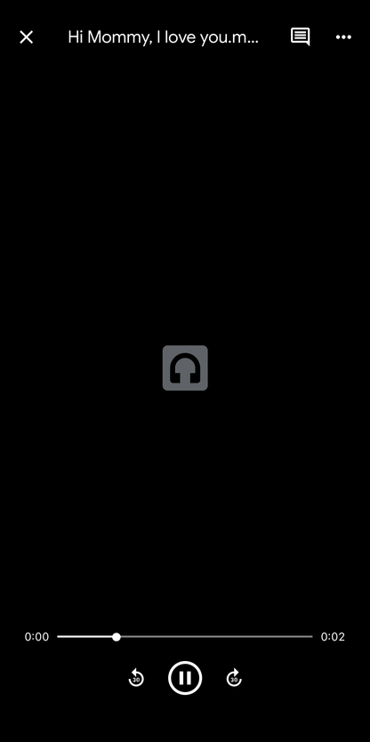 Voice Message Magnet